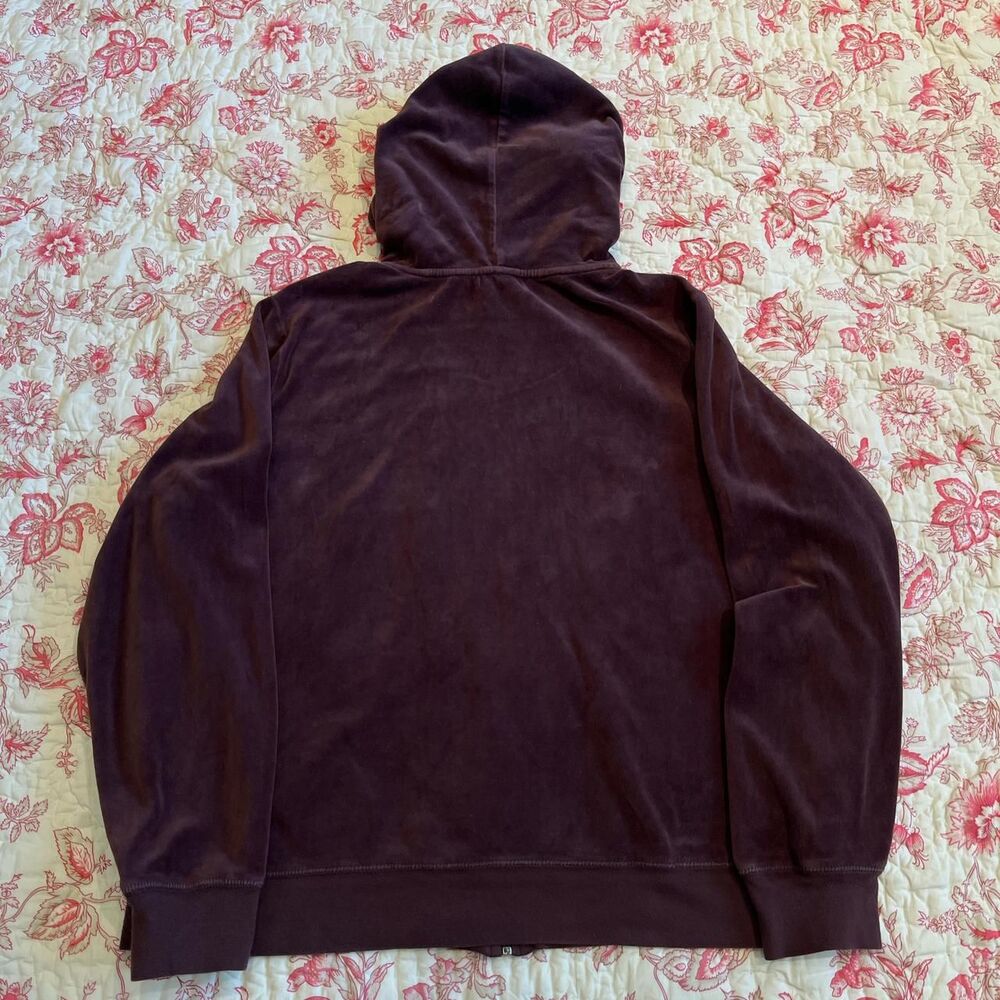 Bcbg Women's Burgundy and Purple Hoodie - Picture 4 of 4